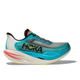 Hoka Cielo X1 2.0 blue running shoes with lightweight design and cushioned sole for comfort and performance.
