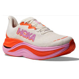 Men's Hoka Skyward X running shoes in D-width, featuring a frost and lupine color design, designed for athletic performance.