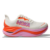 Men's Hoka Skyward X running shoes in frost lupine color, featuring D-width for a comfortable fit and lightweight design.