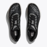 Hoka Crescendo MD 2 shoes in black and white with double top design, showcasing athletic footwear for training or sports.