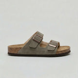 Men’s Zexov double-strap sandals with adjustable buckles and contoured footbed for comfortable, secure wear.