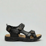 Men's Zexov sandals with adjustable Velcro straps and contoured footbed for comfort and support.