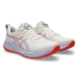 Men's ASICS GEL-Cumulus 27 Tokyo neutral daily trainers in cream and Edo purple, featuring supportive cushioning and breathable mesh.