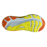 Men's ASICS GEL-Kayano 32 stability trainers in sky lemon and spark colors with cushioned design for running comfort