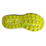 Men's ASICS Trabuco Max 5 trail running shoes in light dust and cactus color with breathable mesh and rugged outsole.