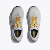 Men's Hoka Arahi 8 running shoes in Stardust Cosmic Grey, featuring D-width for a comfortable fit and supportive design.