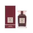 Tom Ford Lost Cherry 3.4 oz Eau de Parfum spray bottle, elegant packaging with a sleek black cap and rich cherry scent branding.