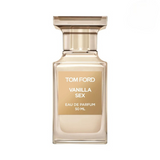 Tom Ford Vanilla Sex perfume bottle with elegant design, showcasing a luxurious vanilla scent.