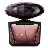 Versace Crystal Noir Eau de Parfum spray for women, 3 oz, with elegant bottle and clear fragrance liquid.