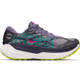 Women's Hoka Rocket X Trail shoes in B width with a sleek design and trail-ready features, suitable for outdoor running and hiking.