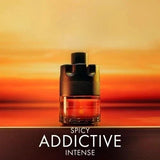 Azzaro The Most Wanted men's fragrance spray in 3.4 oz. (100 ml) bottle, showcasing the parfum EDP perfume for men.