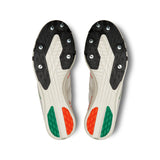 Women's On Cloudspike XC track shoes with lightweight construction and bright color accents, designed for trail running.