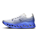 Men's On Cloudsurfer Max road running shoes with breathable mesh and cushioned sole, designed for comfort and performance.