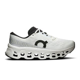 Women's On Cloudmonster 3 road running shoes with breathable mesh upper and cushioned sole, designed for comfort and performance.