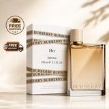 Bloomvera Burberry Her Intense Eau de Parfum for Women, 100ml fragrance bottle with elegant packaging.