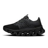 Women's On Cloudswift Amp active life running shoes with breathable mesh and supportive cushioning in black and white.