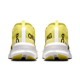 Women's On Cloudboom Strike road running shoes with lightweight design and breathable mesh upper, suitable for speed and endurance.