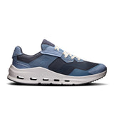 Men's On Cloudnova Rift active lifestyle sneakers in black with white soles, showcasing their modern athletic design.
