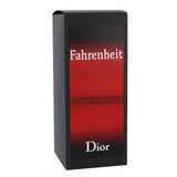 Christian Dior Fahrenheit men's after-shave lotion in 3.4 oz bottle, featuring a smooth fragrance and elegant design.