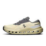 Women's On Cloudrunner 3 Waterproof road running shoes with breathable uppers and cushioned soles, ideal for outdoor running.