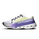 Men's On Cloudboom Max road running shoes with lightweight design and supportive cushioning, displayed in a side view.