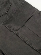 Men's vintage washed cargo pants by Trendsi featuring relaxed fit, multiple pockets, and durable denim fabric.