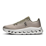 Men's On Cloudtilt active lifestyle sneakers in black with blue accents, featuring lightweight design and cushioned soles.