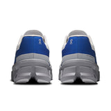 Men's On Cloudmonster Void active life shoes with black and gray design, showcasing the breathable mesh upper and cushioned sole.