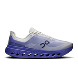 Men's On Cloudsurfer Next road running shoes in black and gray with cloud cushioning and breathable mesh uppers.