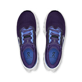 Women's On Cloudmonster 3 road running shoes with cushioned soles and breathable mesh upper, designed for comfort and performance.