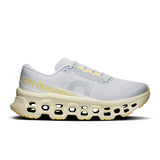 Women's On Cloudmonster 3 road running shoes with cushioned soles and stylish design, perfect for comfortable running.