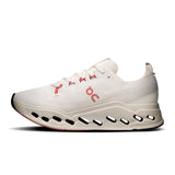 Men's On Cloudsurfer Max road running shoes with lightweight mesh uppers and cushioned soles for comfortable running.