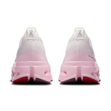 On Cloudsurfer Max women's road running shoes with breathable mesh upper and cushioned sole, designed for comfort and performance.