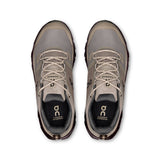 Women's On Cloudrock Low Waterproof hiking shoes, showcasing durable waterproof design and supportive features for outdoor adventures.