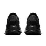 On Cloudnova Rift men's active life sneaker in black with textured mesh and cushioned sole, showcasing the stylish athletic design.