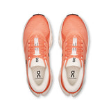 Women's On Cloudrunner 3 road running shoes in black and white with cushioned soles and breathable mesh uppers.