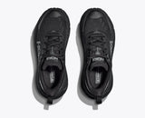 Women's Hoka Challenger ATR 7 GTX trail running shoes with B-width, featuring waterproof Gore-Tex upper and cushioned sole.