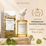 SKIN1004 Madagascar Centella Ampoule hydrating serum for sensitive skin, 55ml, with soothing and moisturizing properties.