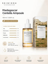 SKIN1004 Madagascar Centella Ampoule hydrating serum for sensitive skin, 55ml, with soothing and calming ingredients.