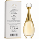 Bloomvera Dior J'adore Eau de Parfum 50ml fragrance bottle with elegant packaging and floral design.