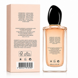 Giorgio Armani Sì Eau de Parfum 100ml bottle with elegant packaging, fragrance product by Bloomvera.